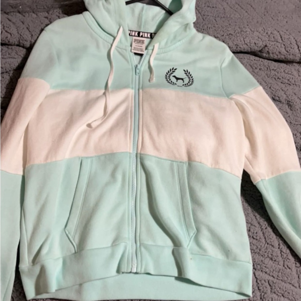 Victoria's Secret Mint and White Jacket